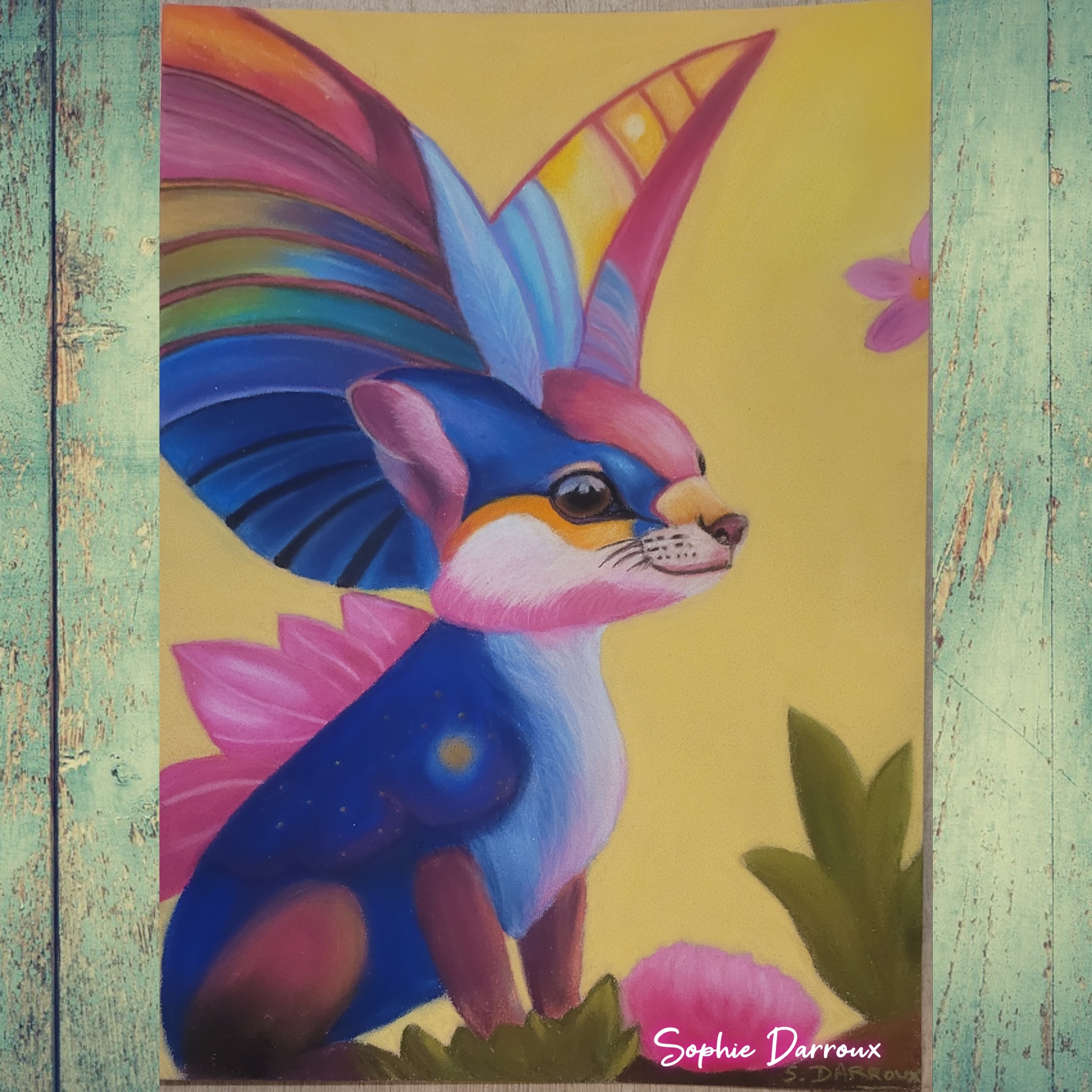 Imminence - Dessin aux pastels sec